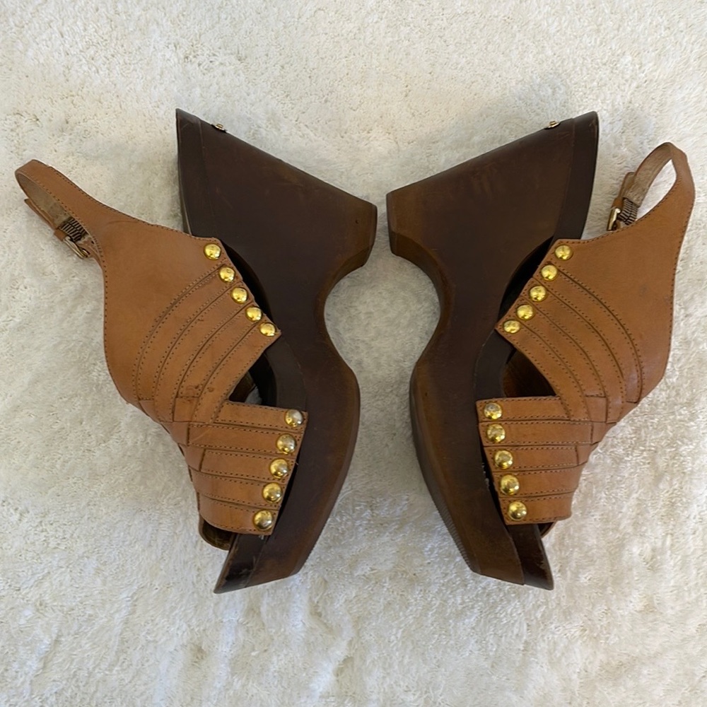 Michael Kors wedge sandals, 9.5